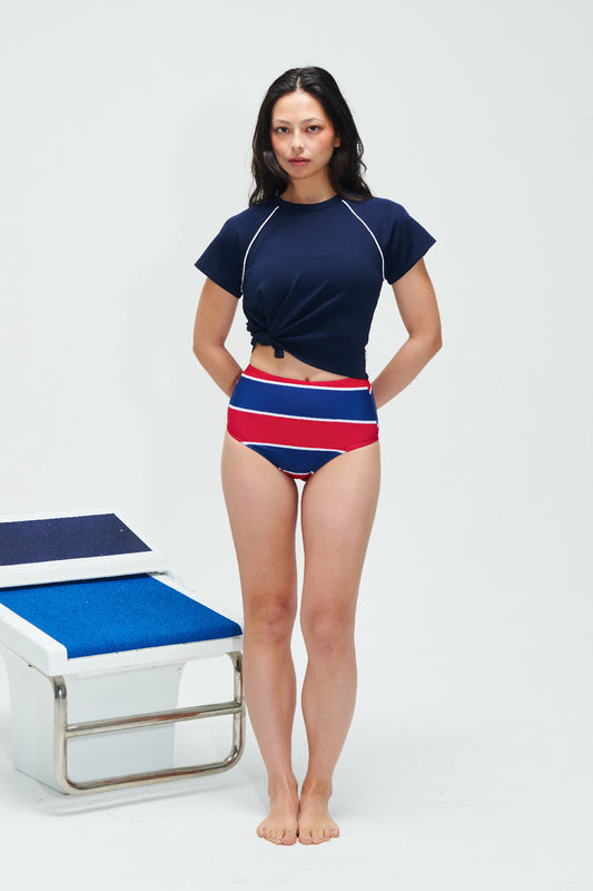 Kate Water Top - Navy