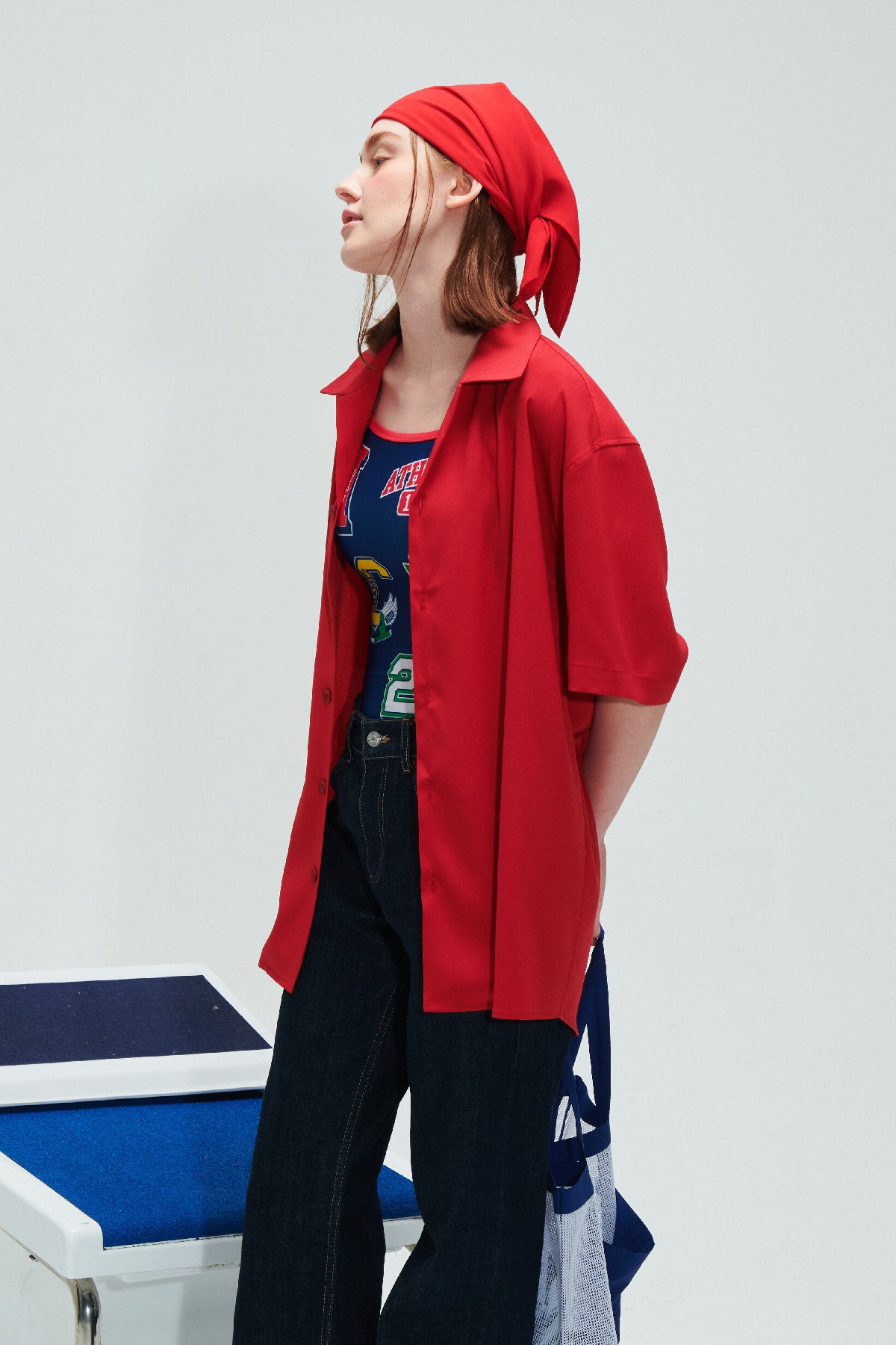 Resort 95 Long Shirts(W) - Red