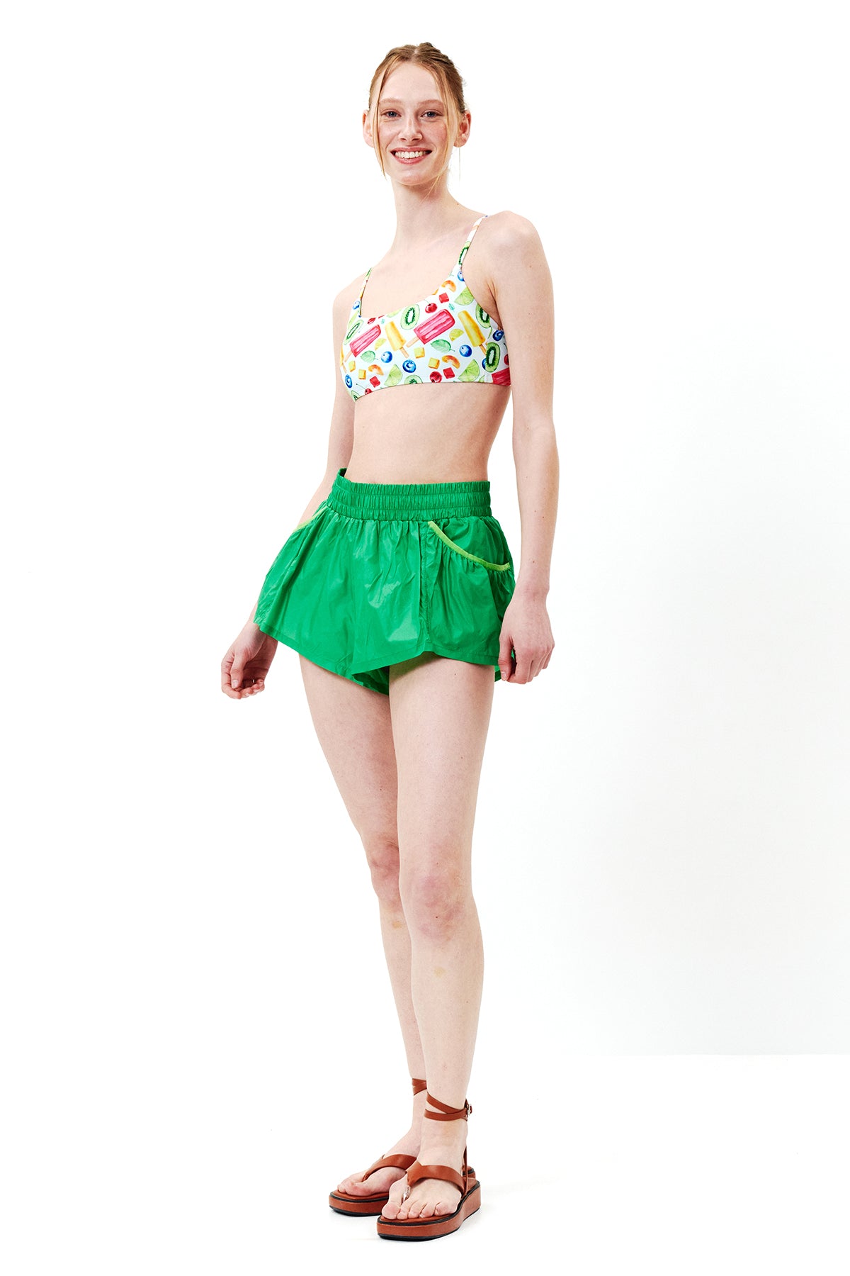 Crispy Shorts - Kiwi Green