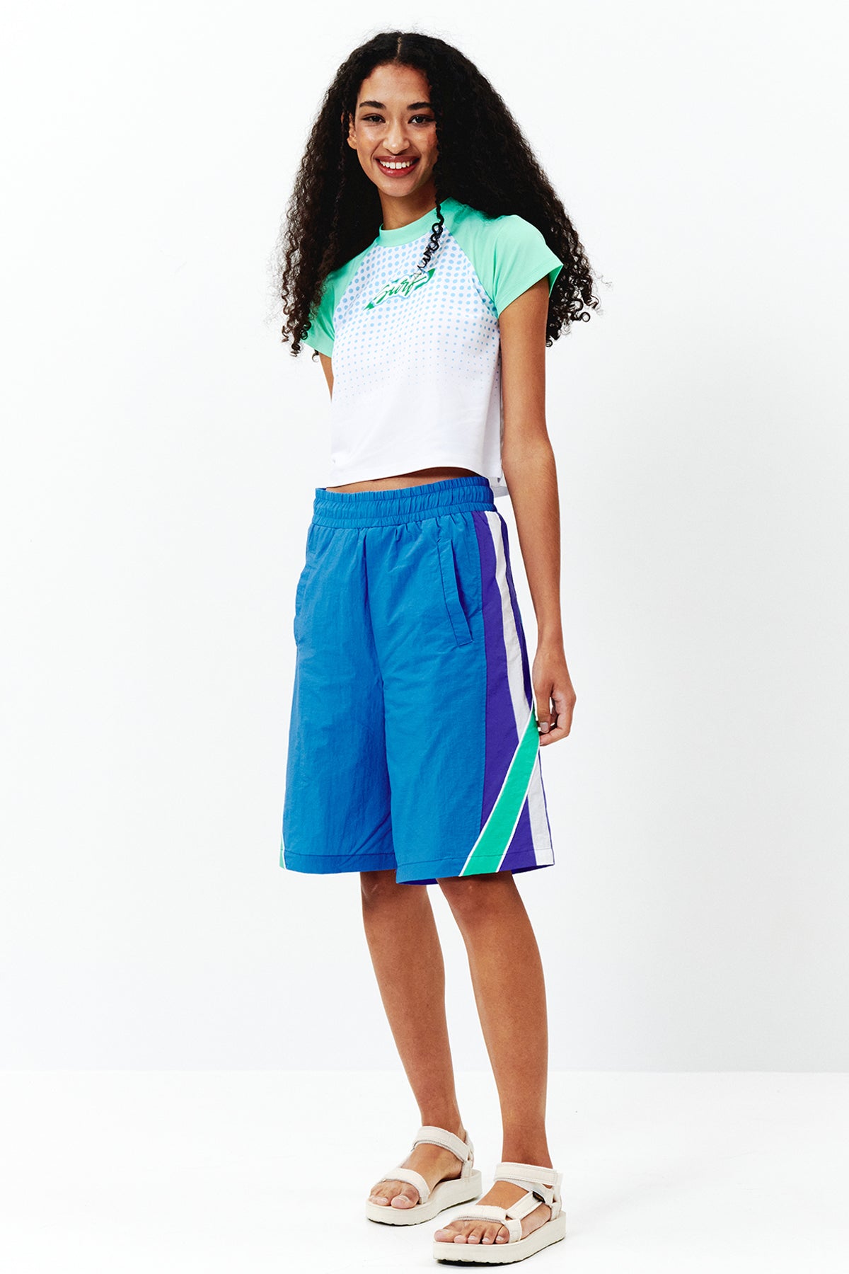 Cali Surf Top - Mint green