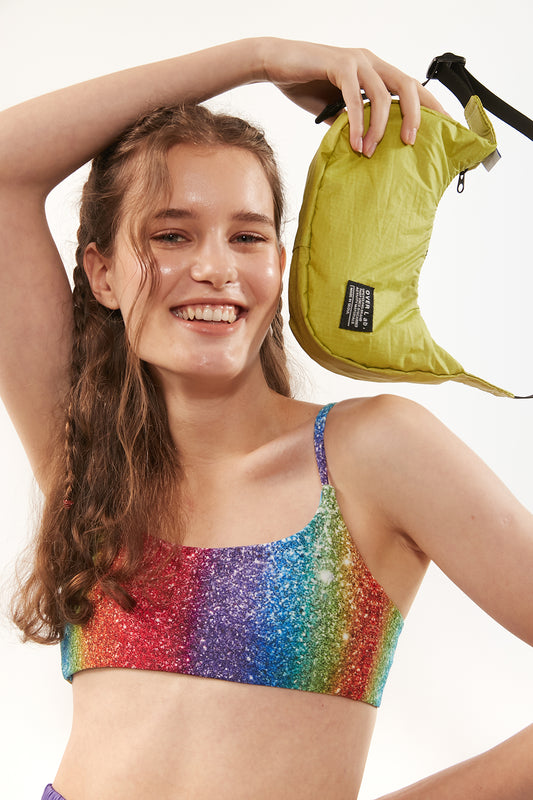 Moon bag Mini - Apple green