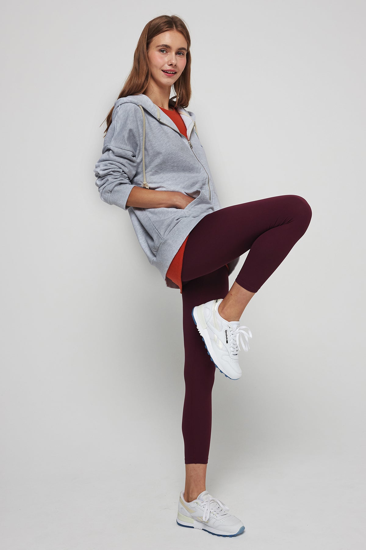 DP Hood Zip-up - Grey