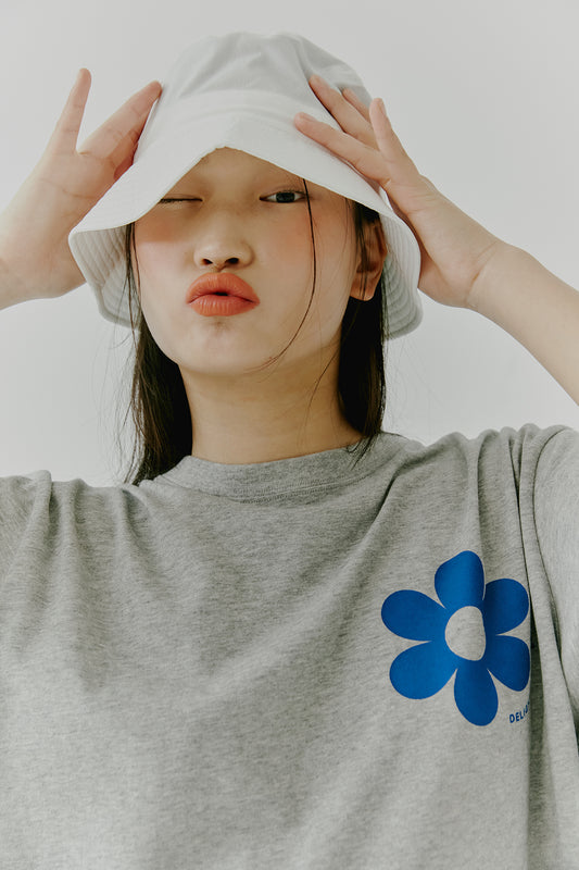 Airy Bucket Hat - White