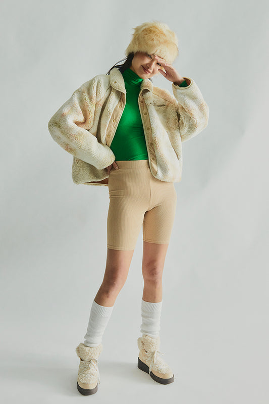 Veste polaire Cloud - Crème pâtissière