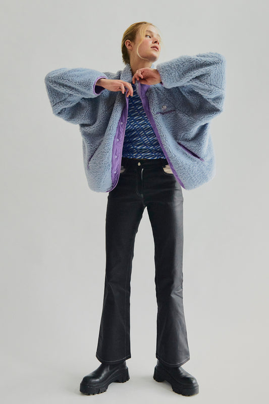 Veste polaire Cloud - Bleu brume