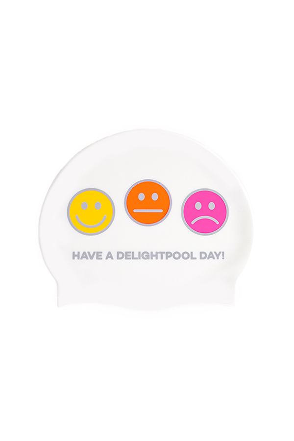 DELIGHTPOOL DAY swim cap - White (pearl)