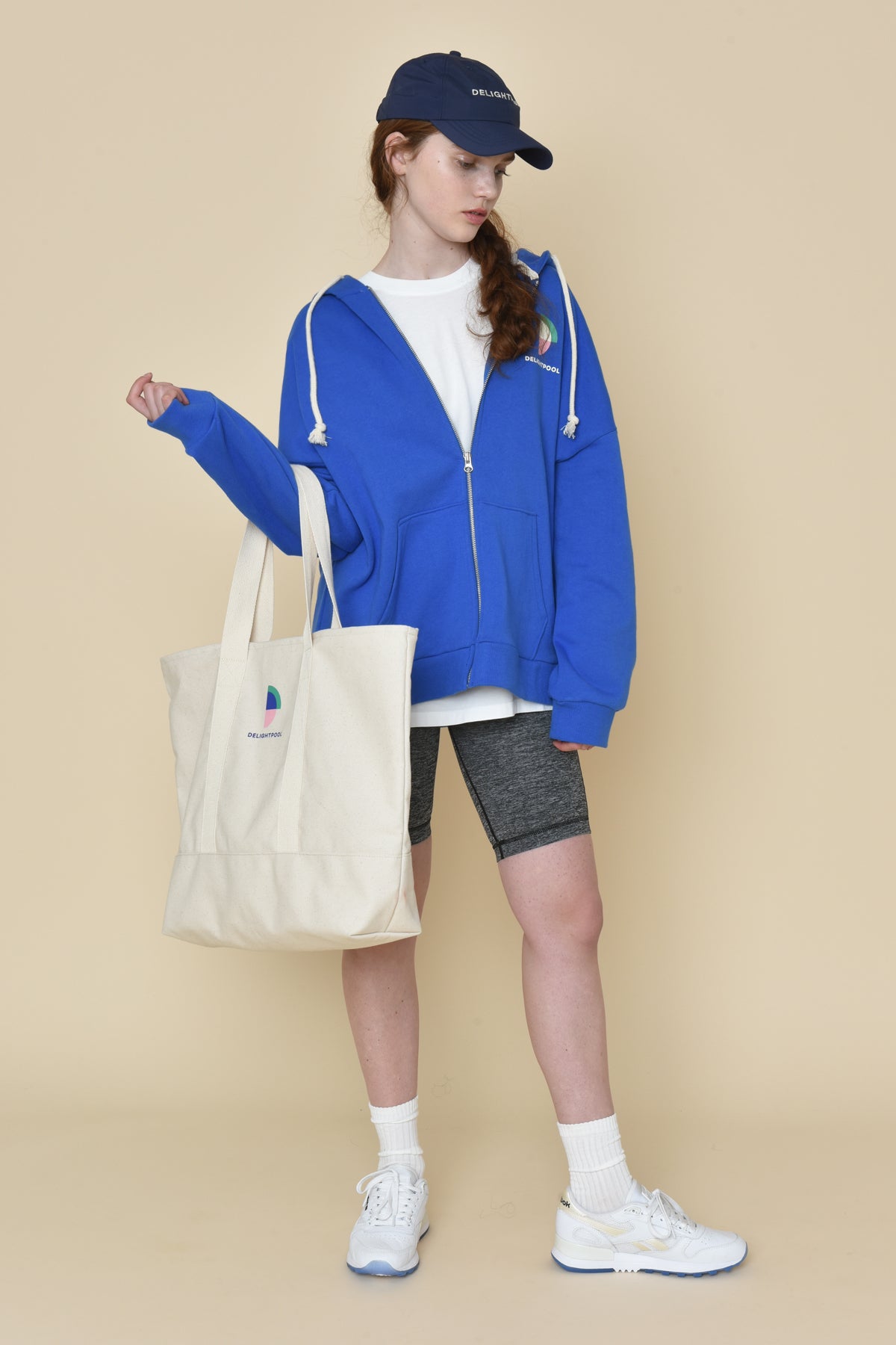 DP Hood Zip-up - Cobalt Blue