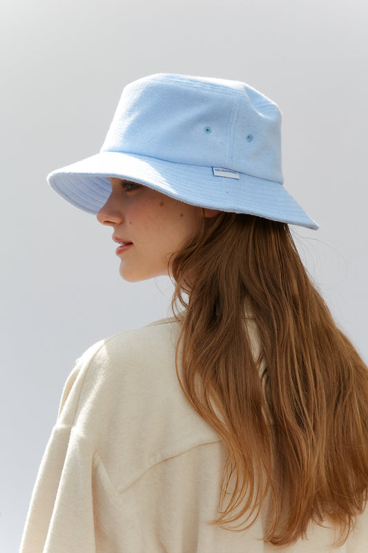 Terry Bucket Hat - Sky Blue