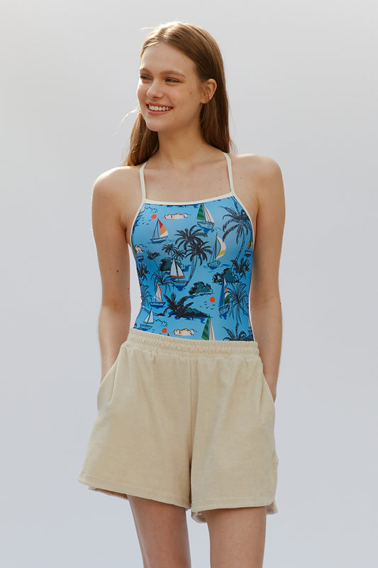 Terry Shorts - Vanilla Ice Cream