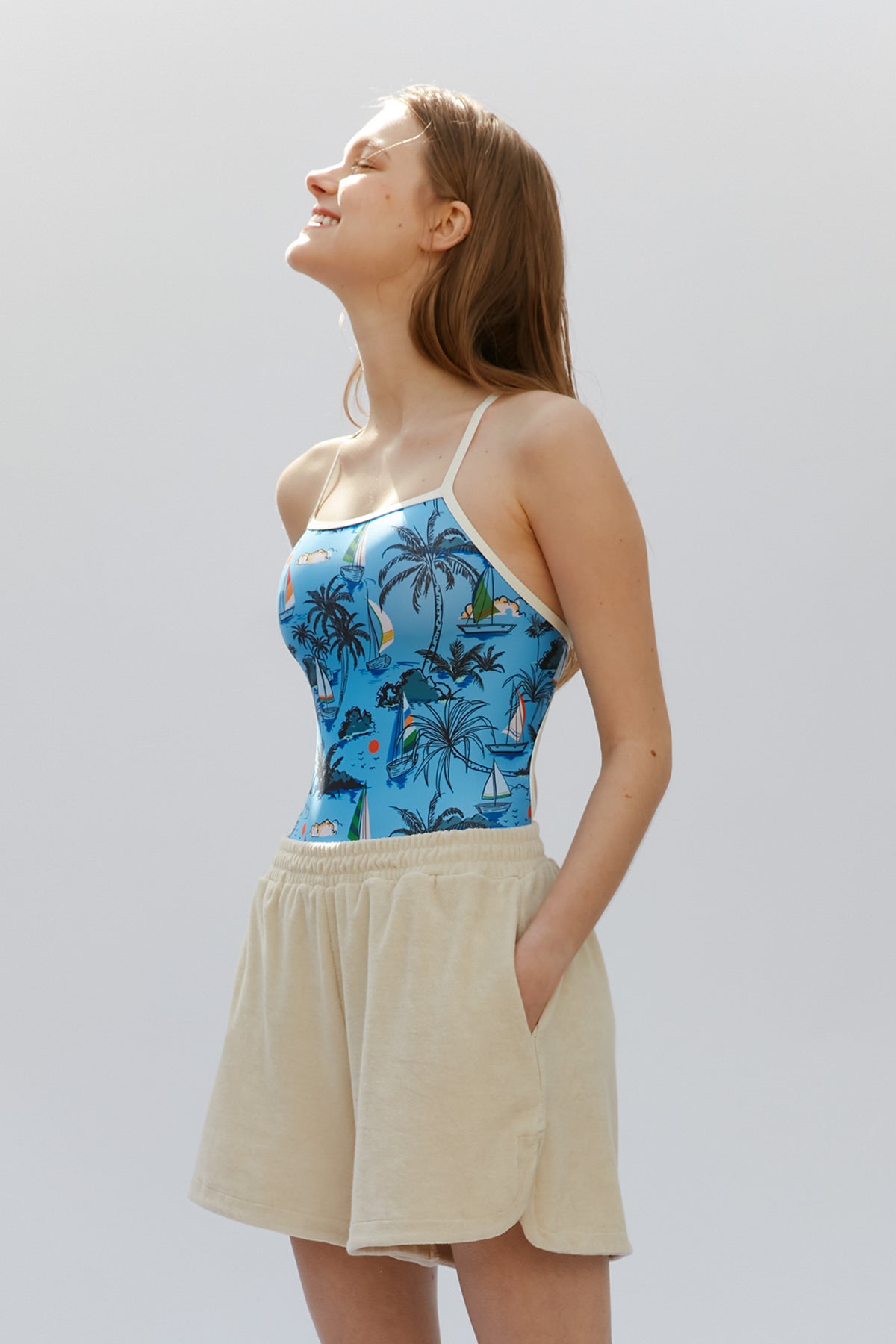 Terry Shorts - Vanilla Ice Cream