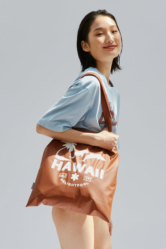 ドルフィンツインズ ショッパーバッグ - ブラウン