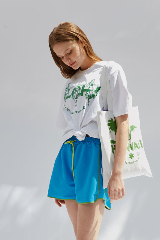 Track swim shorts - Blue