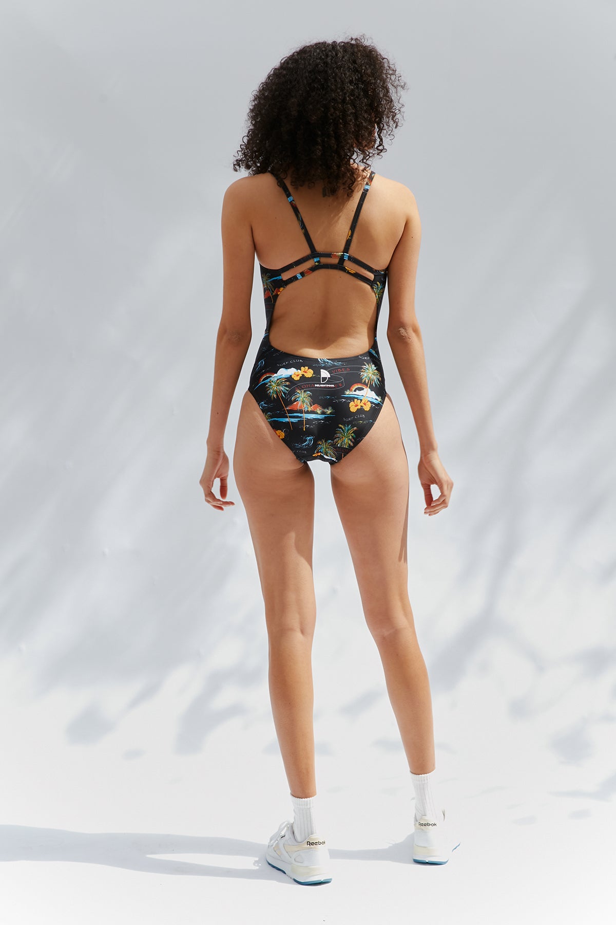 Aloha Hawaii Swimsuit - Midsummer Black