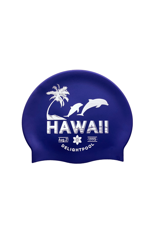 Dophin Twins swim cap - Navy (pearl)