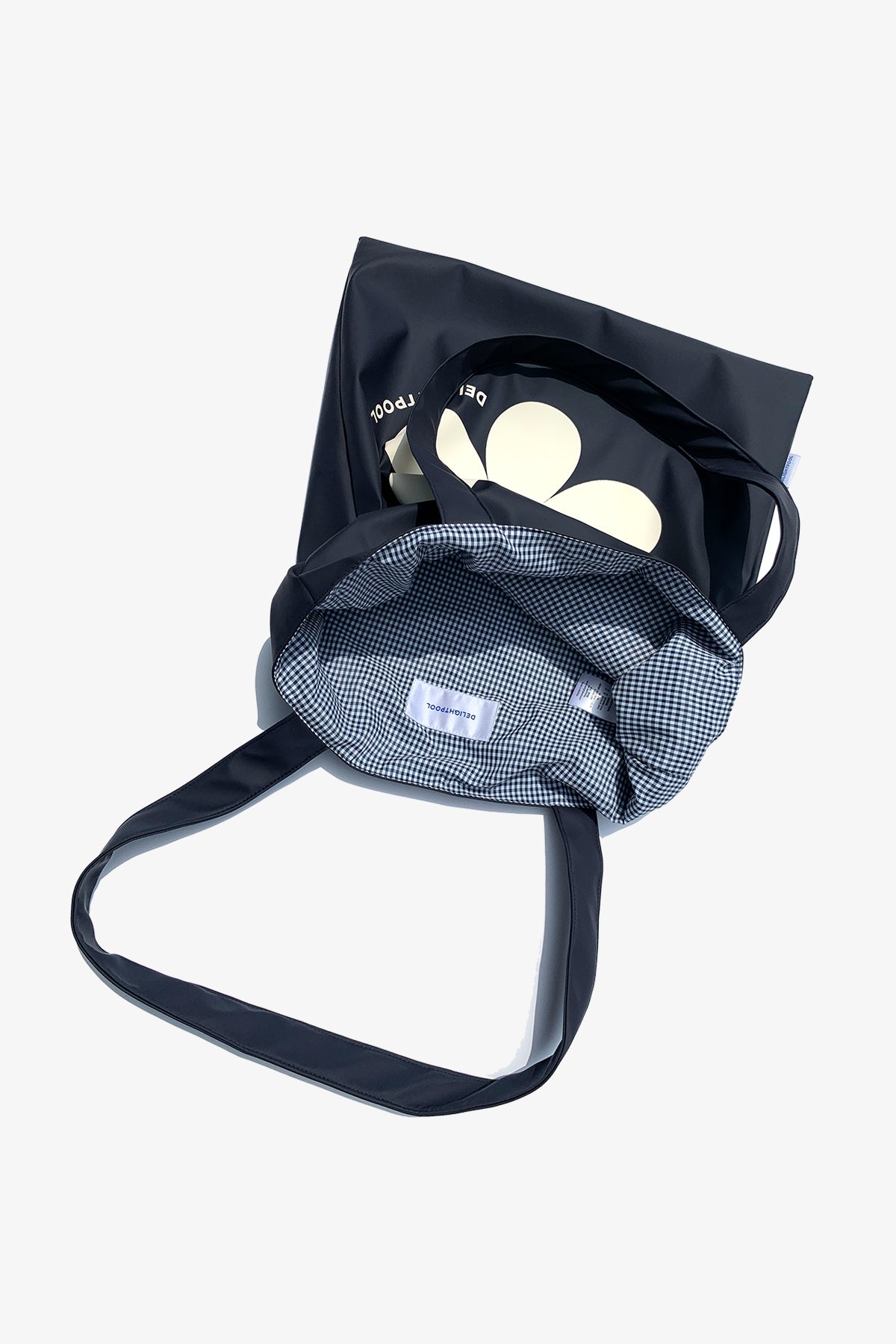 Flower Power shopper Bag - Navy