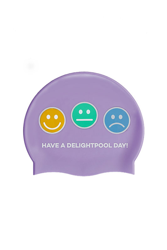 DELIGHTPOOL DAY swim cap - Violet (pearl)