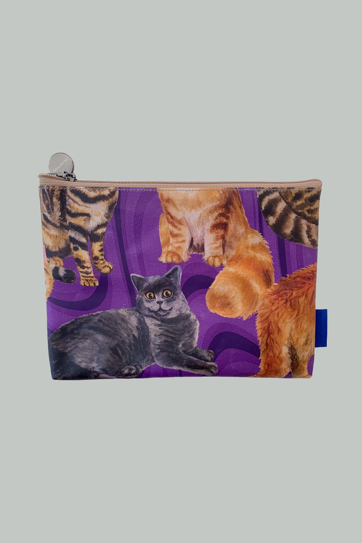 Pochette tourbillonnante pour chats - Violet