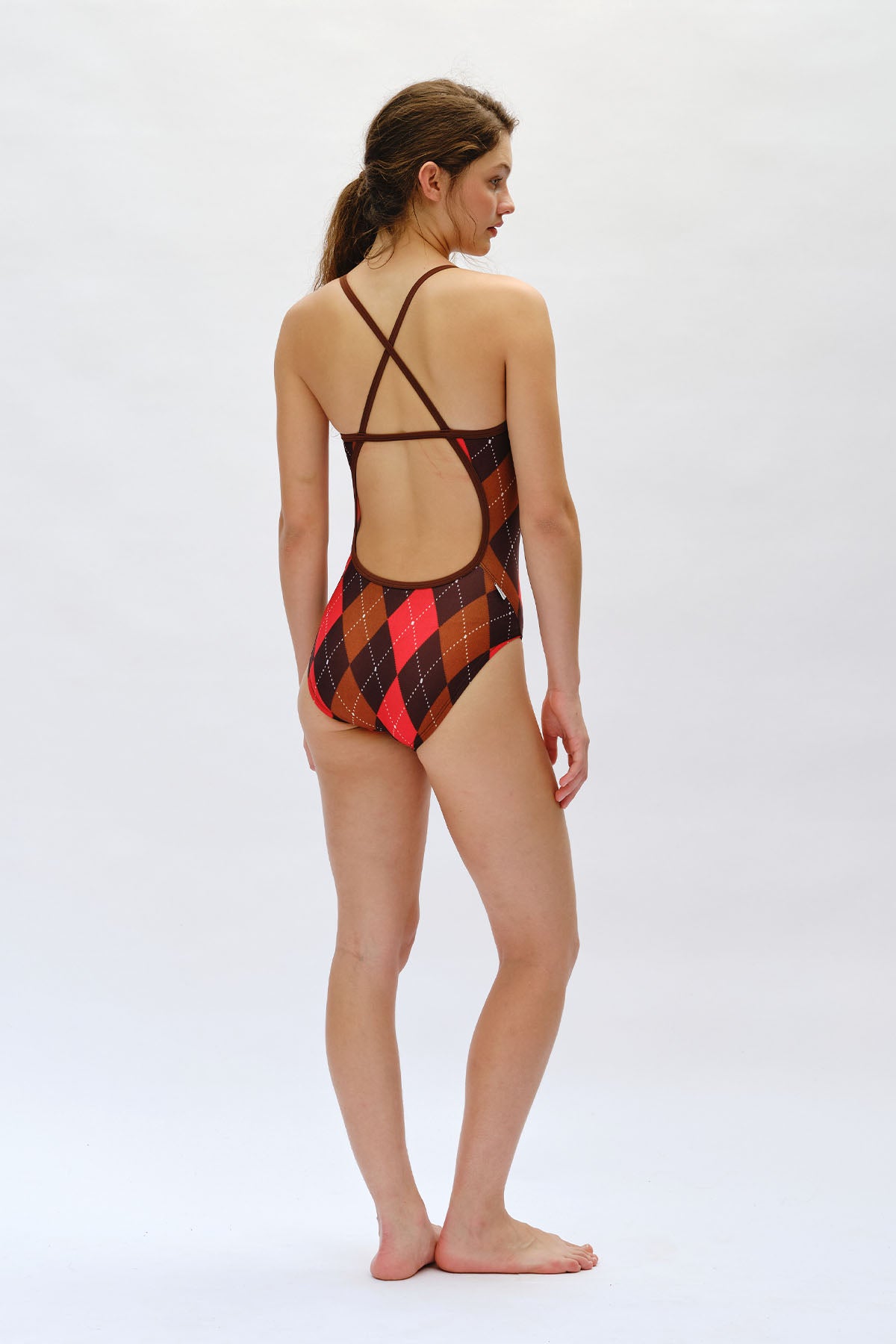 Velvet Argyle - Tender Brown