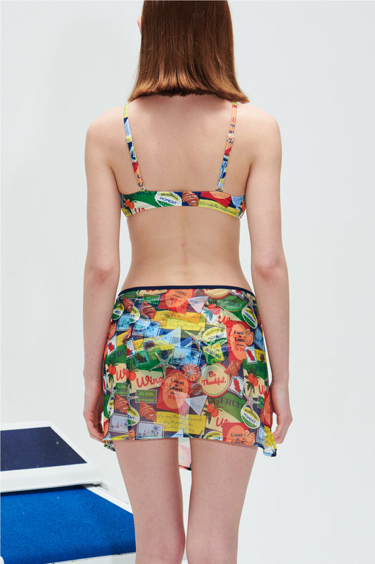 Postcard Club BIKINI Bottom - Multi