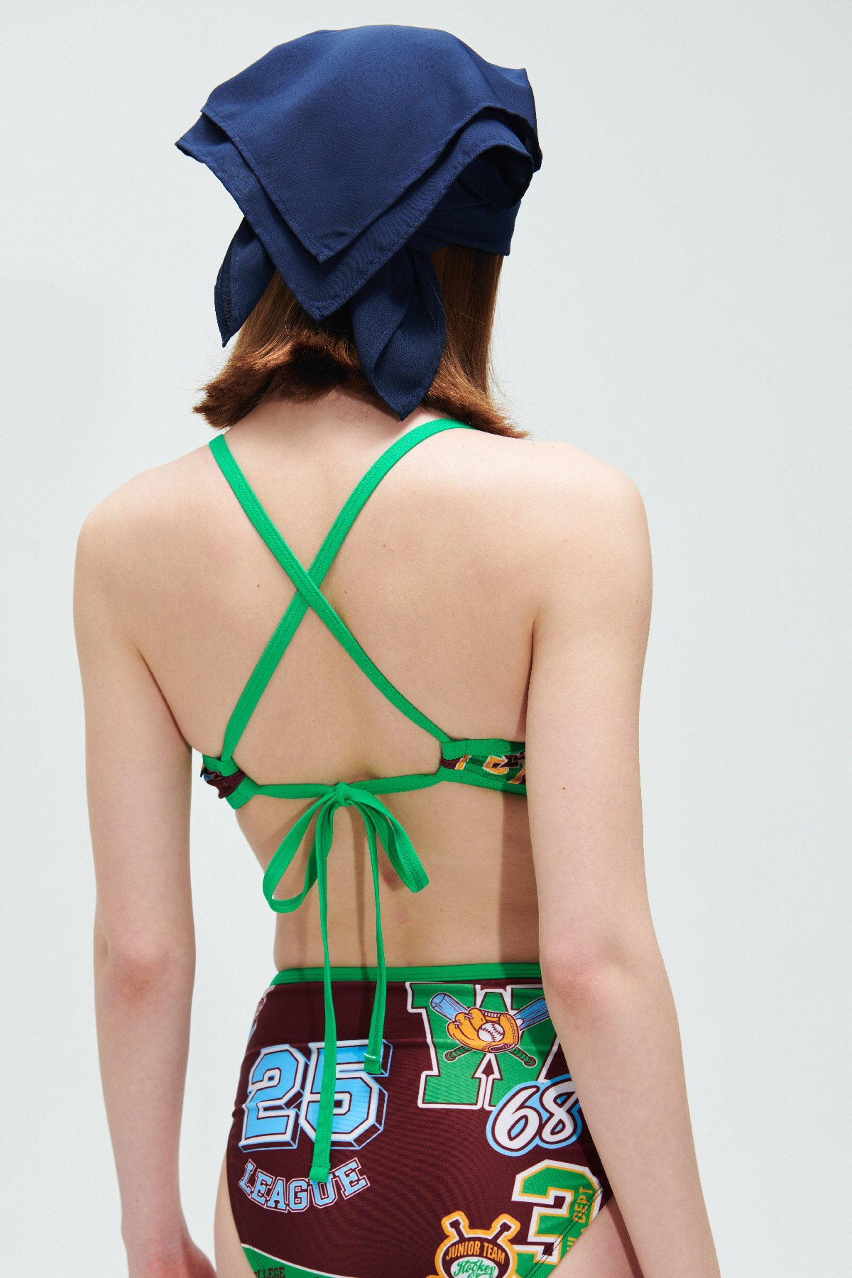 Brooke Bandana - Navy