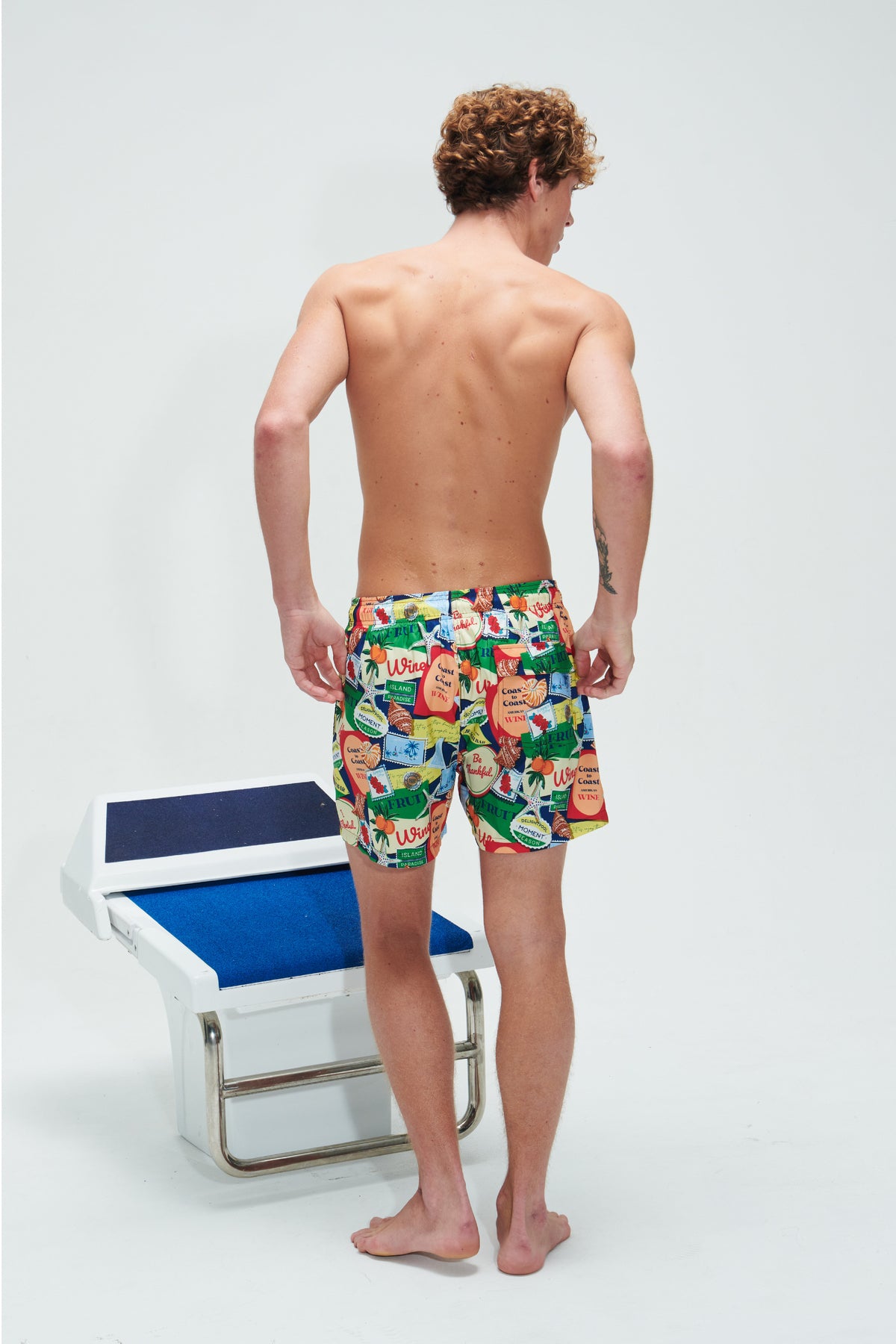 Maillot de bain vintage Fairisle - Multi