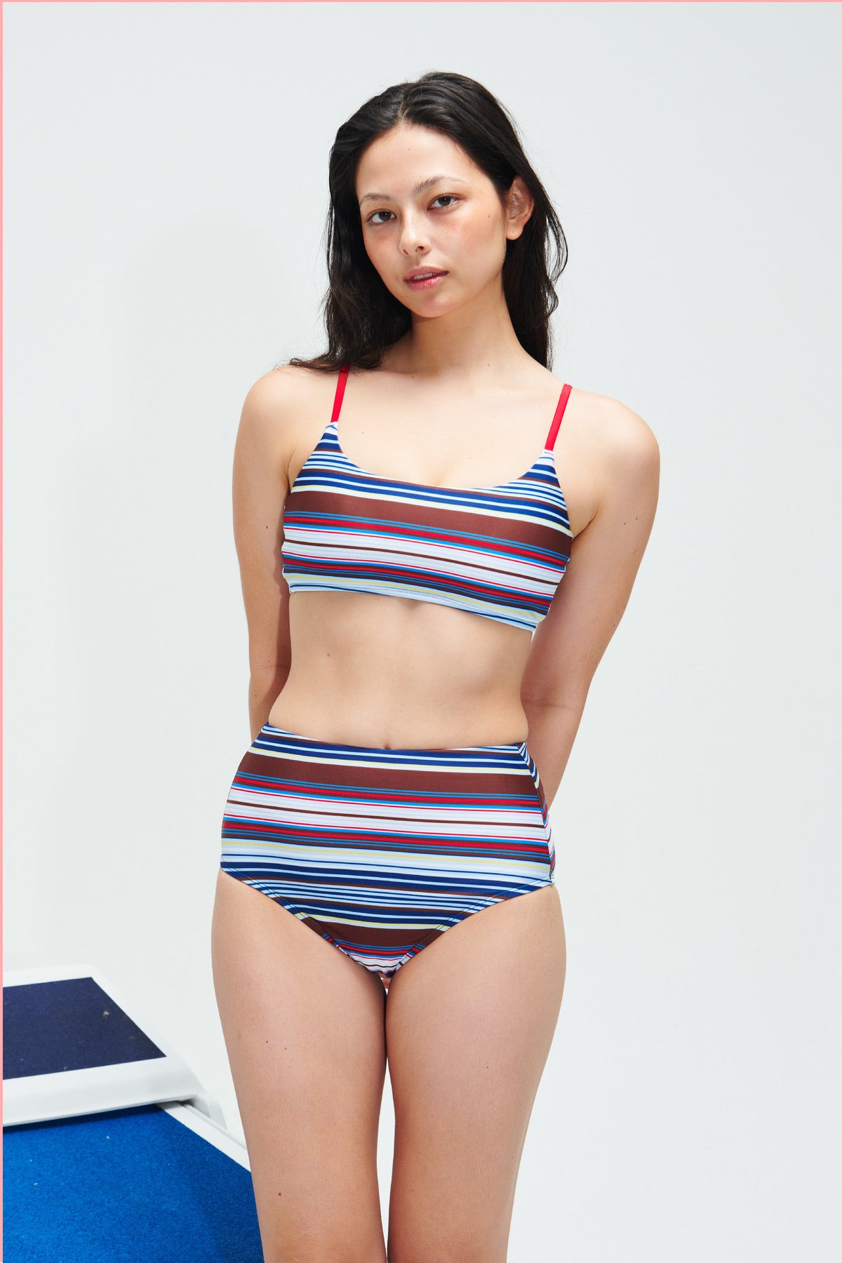 Retro Coast BIKINI Bottom - Sunset Brown