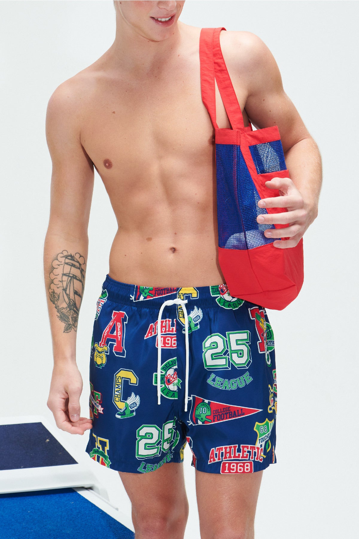 Athletic Club Swim Trunks - Team Navy
