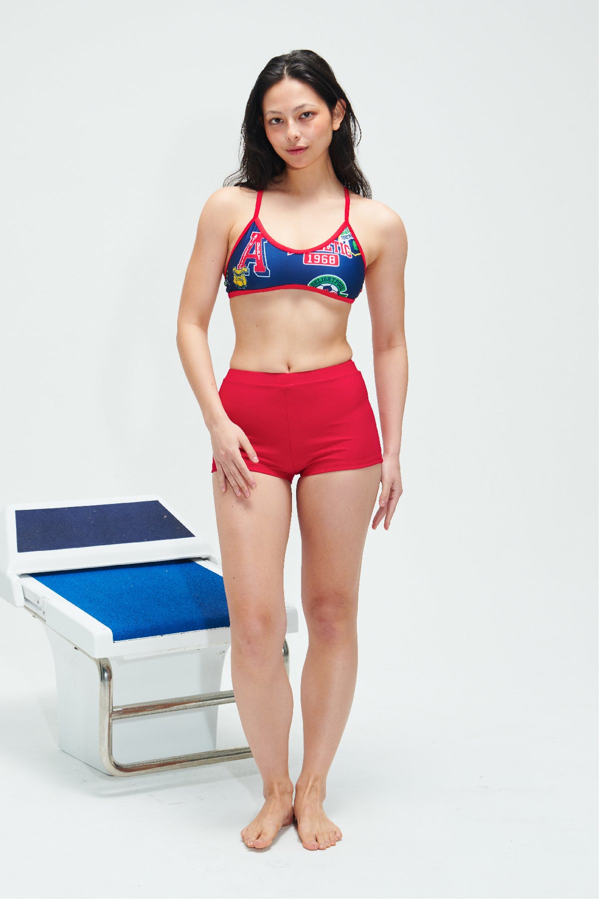 Bas de bikini Sapphire Bloom - Royal Navy