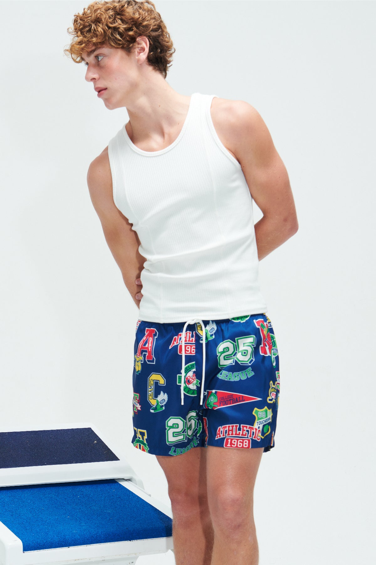 Athletic Club Swim Trunks - Team Navy