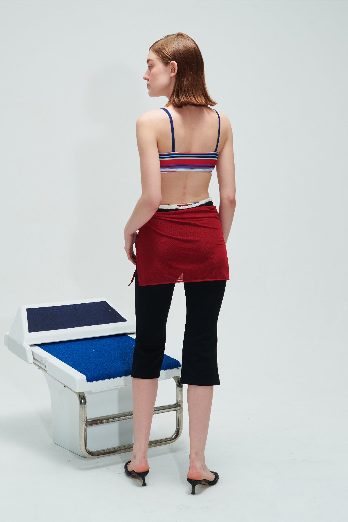 Haut de bikini Retro Coast - Rouge port