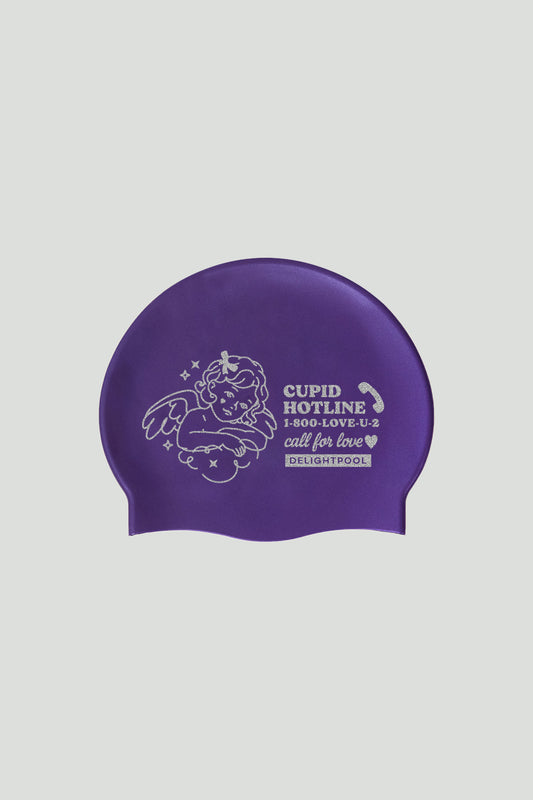 Cupid Hotline : Angel Swim Cap - Purple