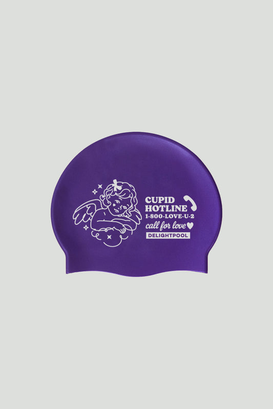 Cupid Hotline : Angel Swim Cap - Purple