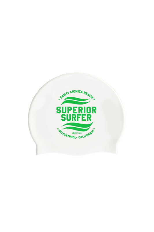 Superior Surfer Swim Cap - Green