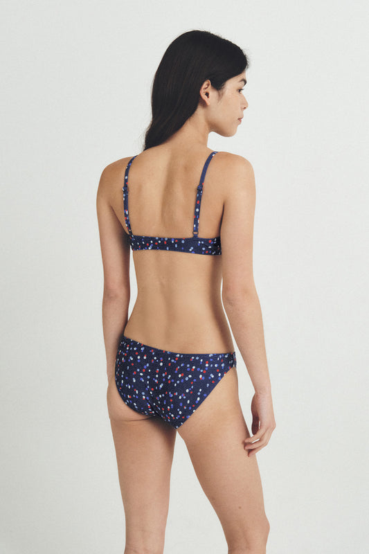 Grumpy Dot BIKINI Bottom - Midnight Pop