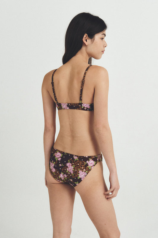 ロージーレオパードビキニボトム - ヘーゼルキス