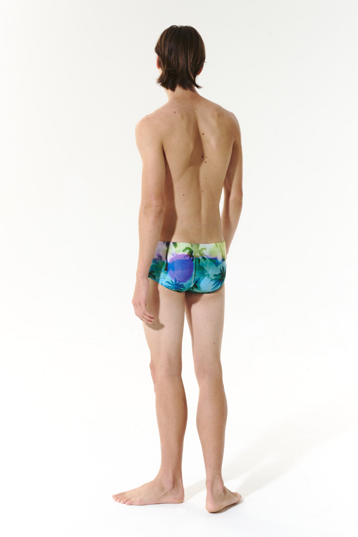 Sunfade Heat Square Leg Swimsuit - Lagoon Aqua