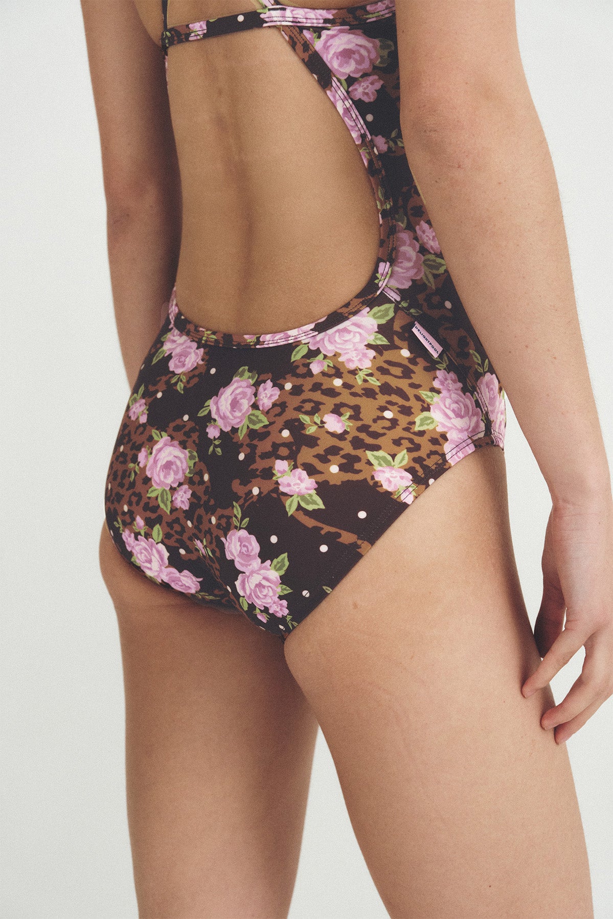 Rosy Leopard swimsuit - Hazel Kiss