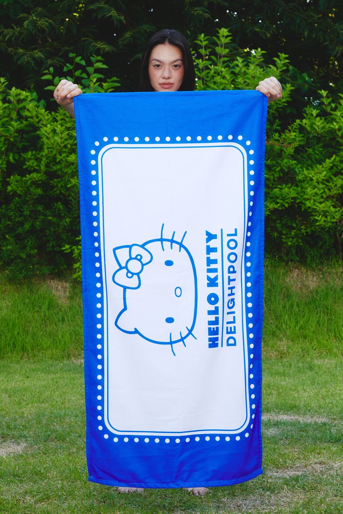 Hello Kitty Beach Towel - Blue