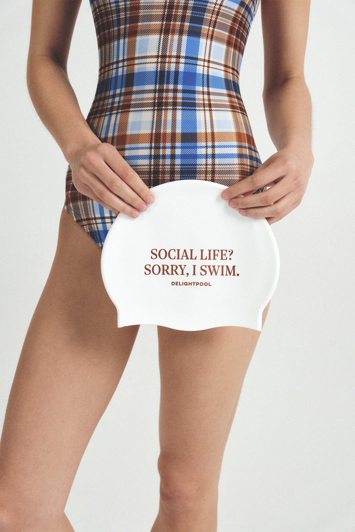 ラスティックガーデン スイムキャップ - バイオレット