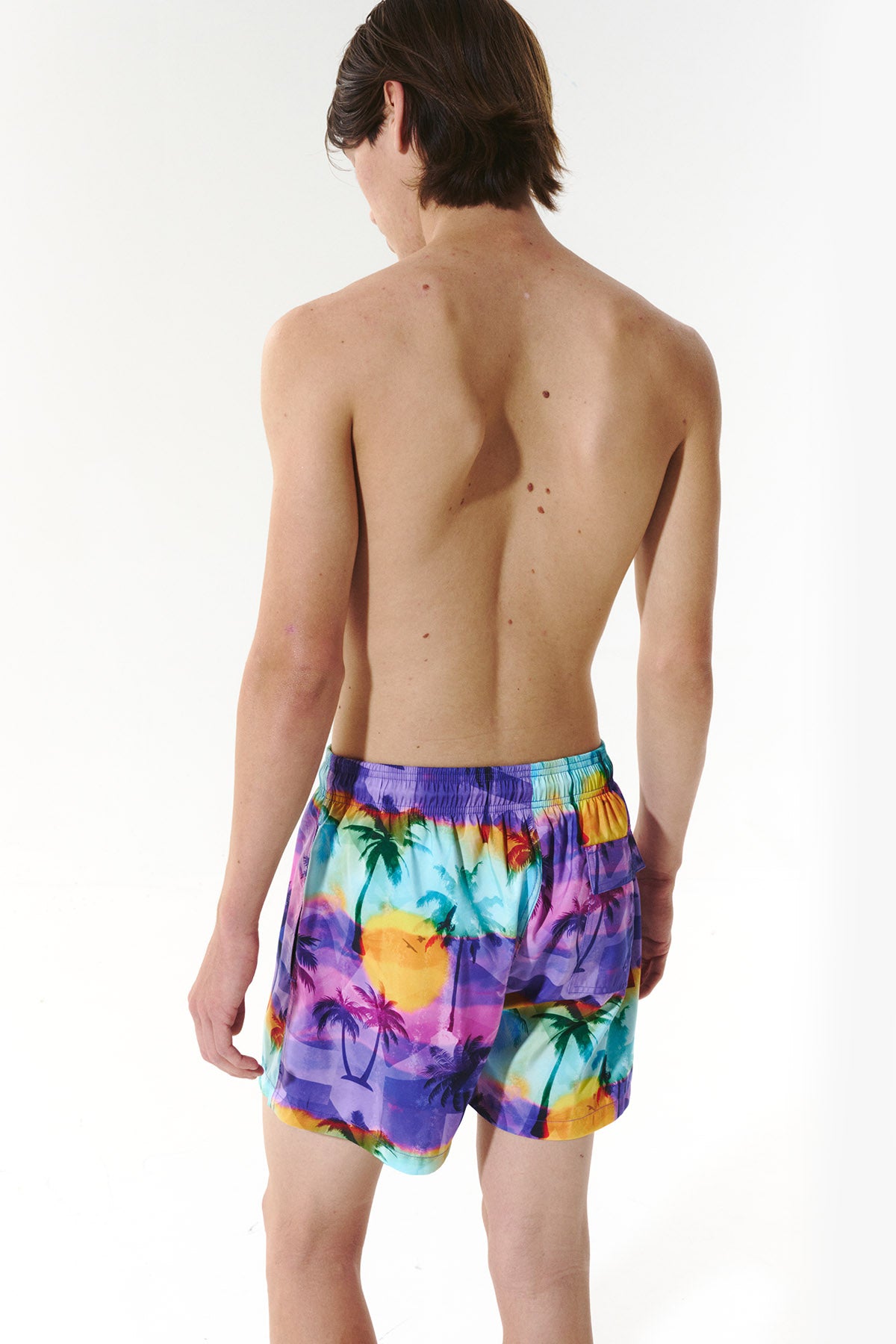 Sunfade Heat Swim Trunks - Dusk Purple