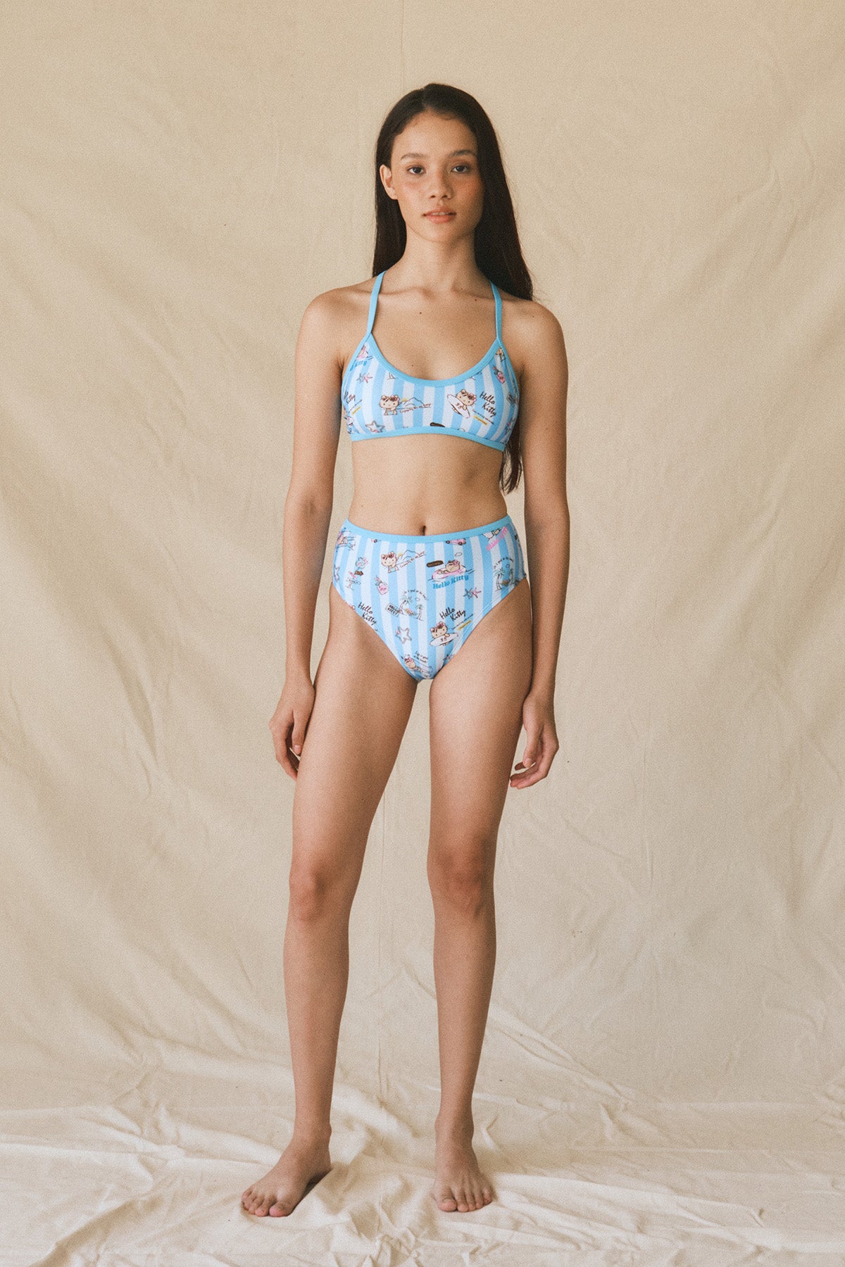 Hello Sunshine BIKINI Top - Sky Float