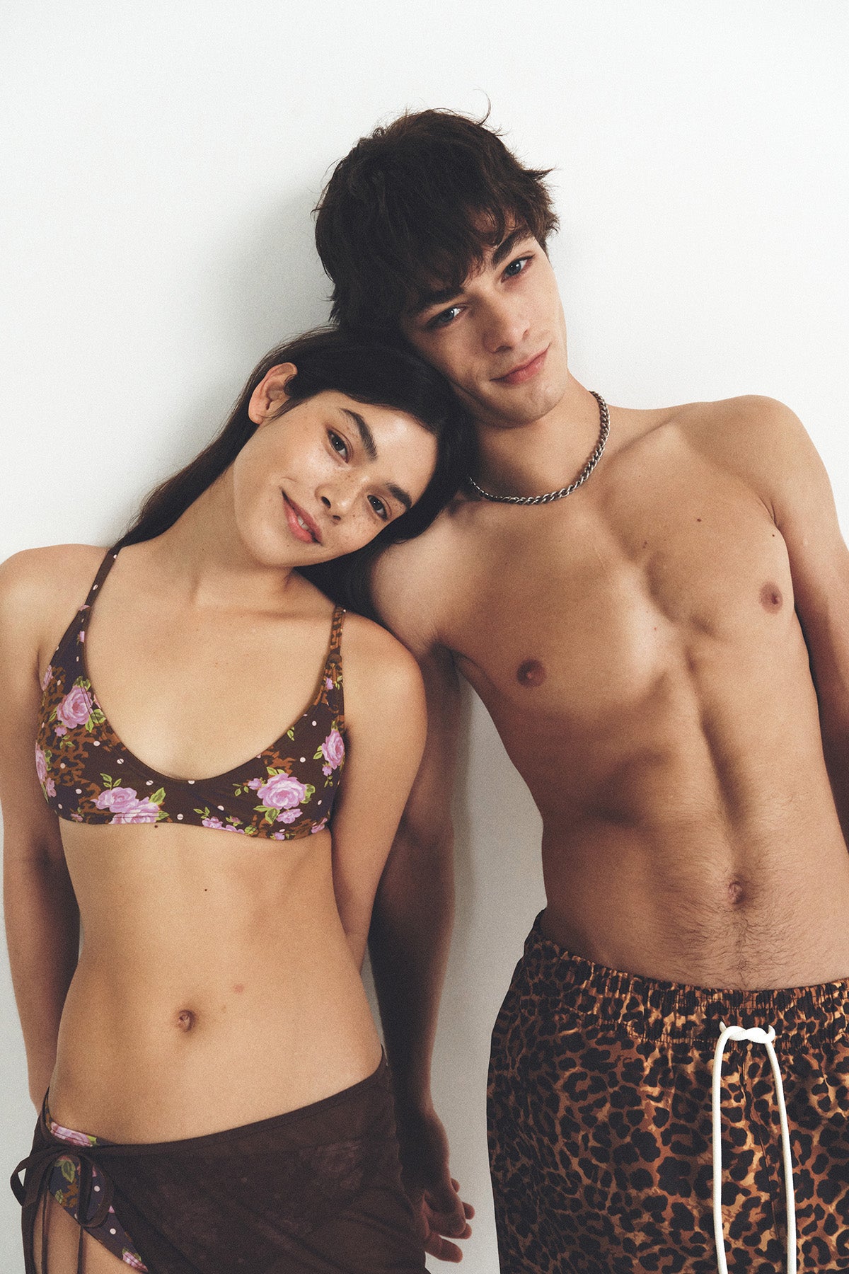 Rosy Leopard BIKINI Bottom - Hazel Kiss