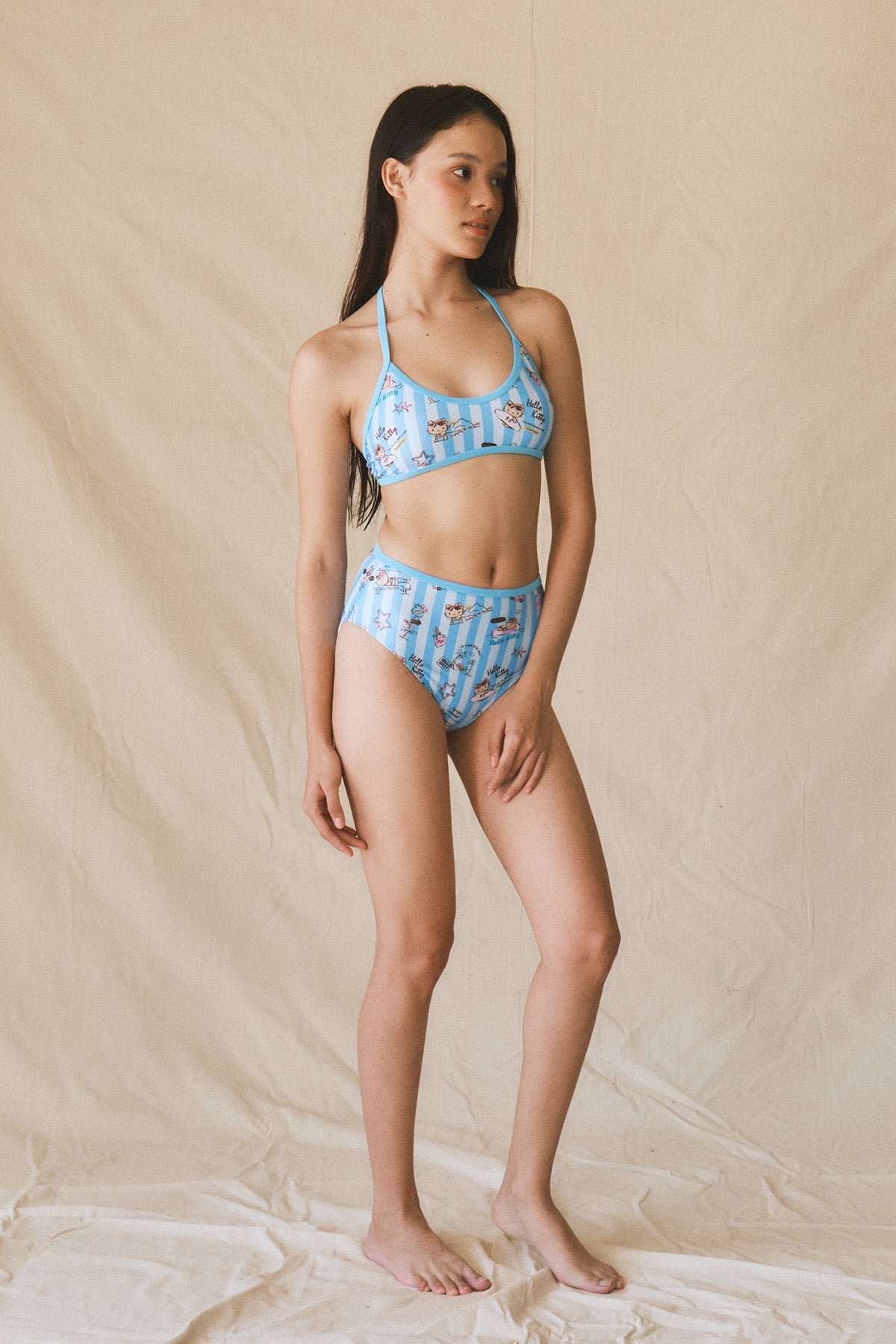 Hello Sunshine BIKINI Top - Sky Float