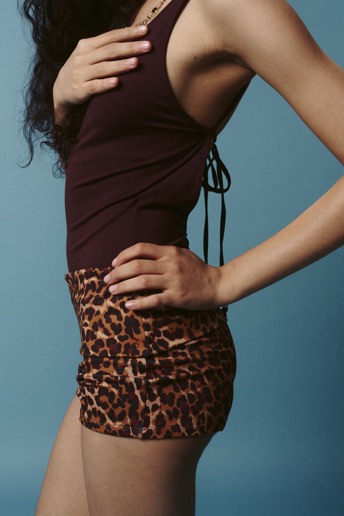 Sienna Water Shorts - Leopard Brown