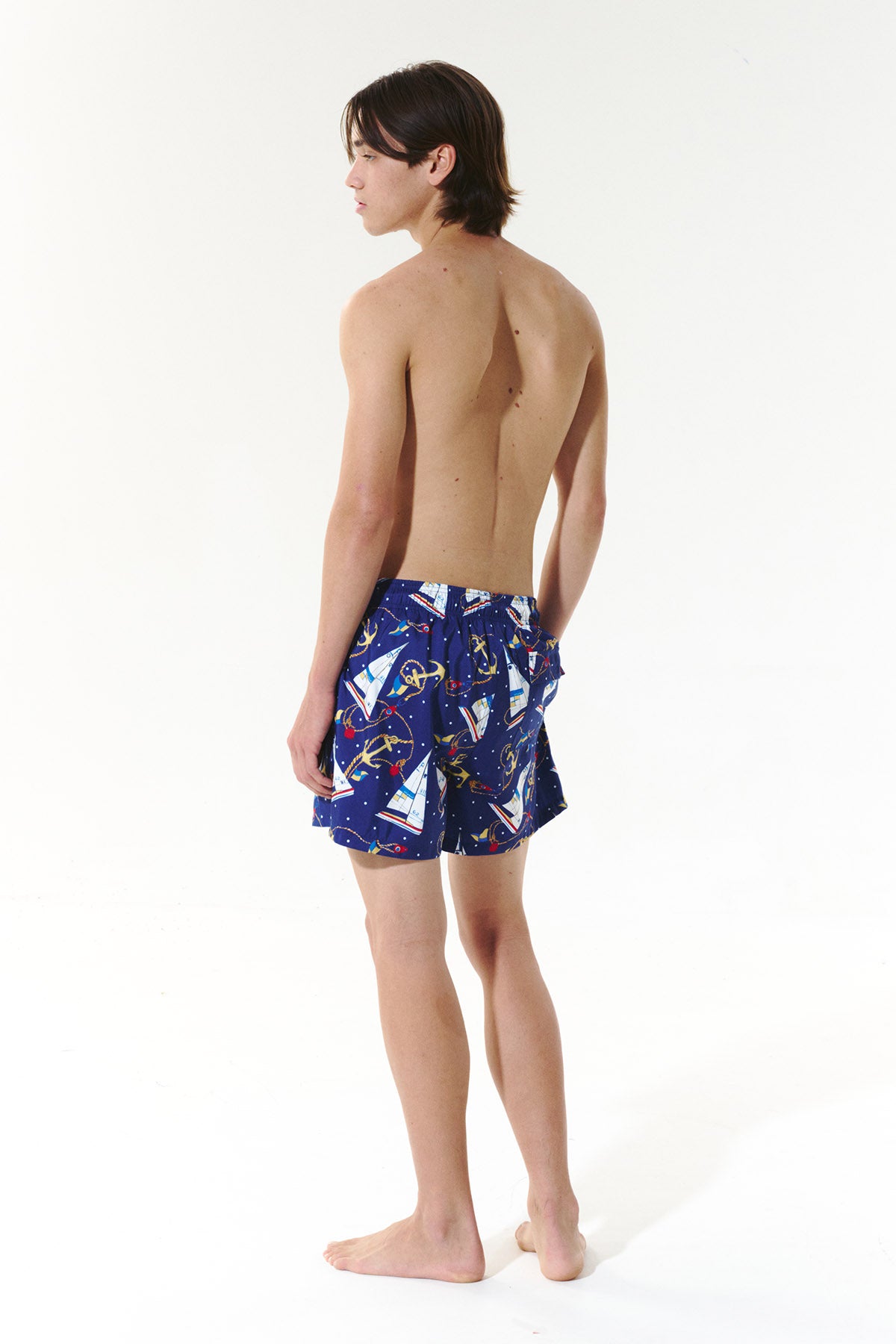 Midnight Sail Swim Trunks - Starry Navy