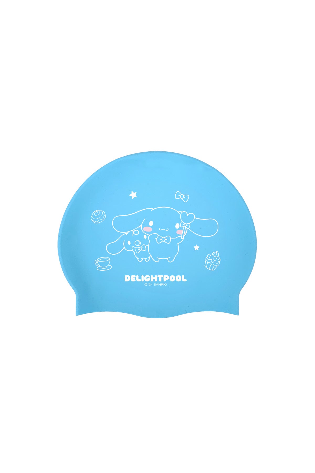 With Milk Swim cap - Blue