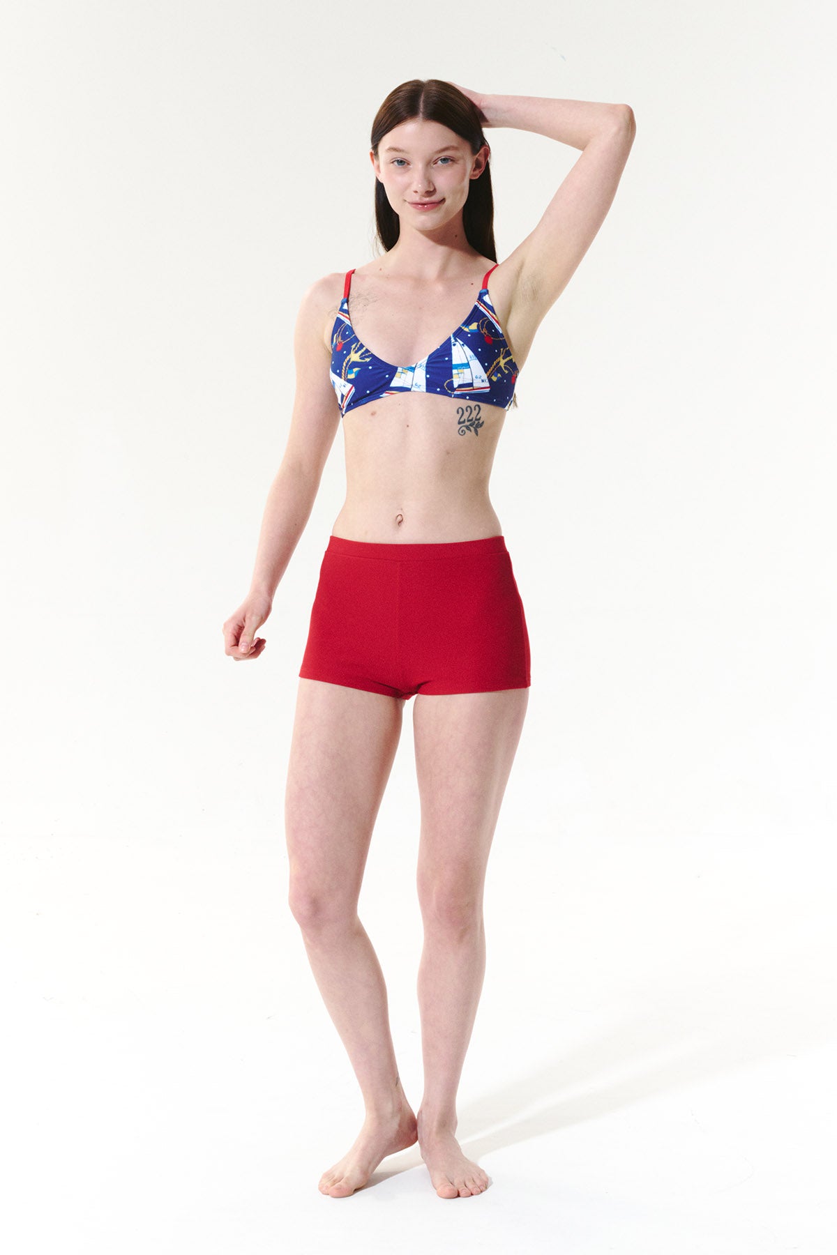 Midnight Sail BIKINI Top - Starry Navy