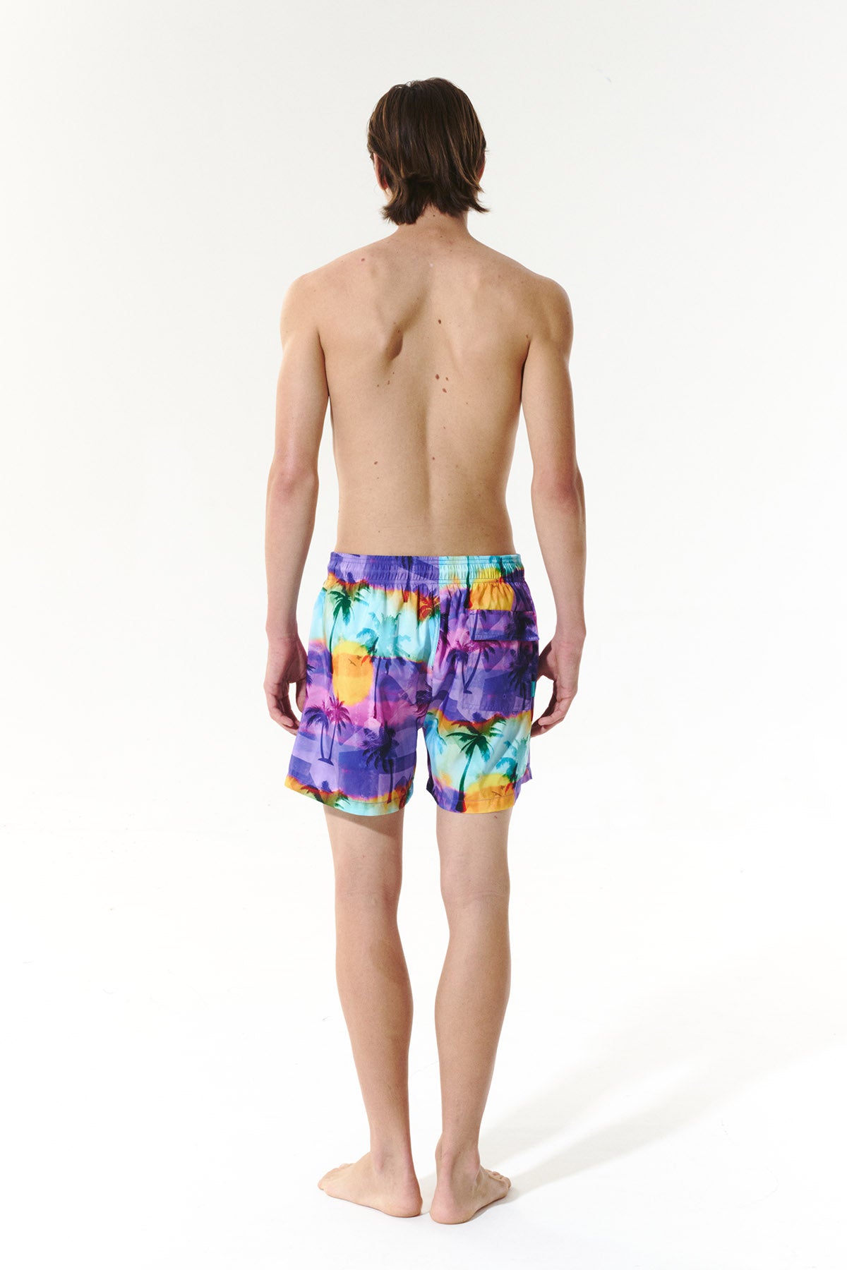 Sunfade Heat Swim Trunks - Dusk Purple