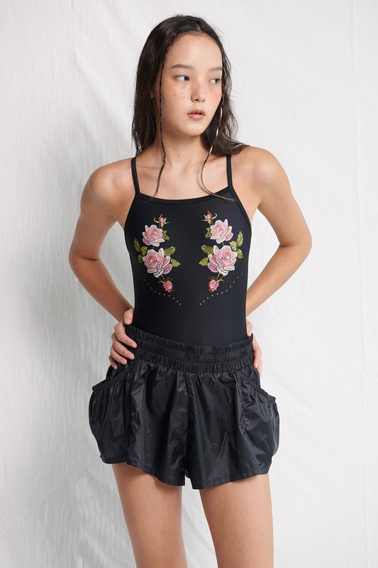 クリスピー ショーツ - ブラック