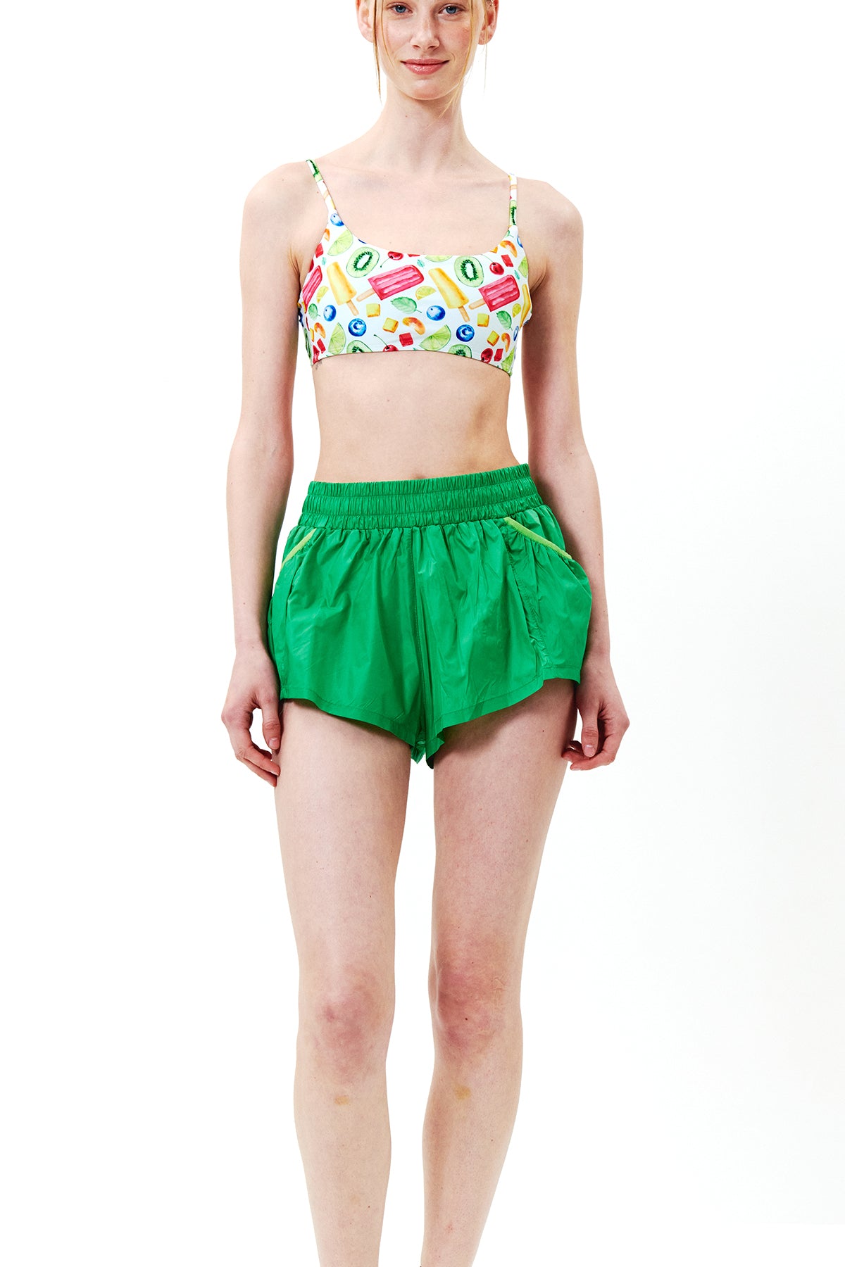 Crispy Shorts - Kiwi Green